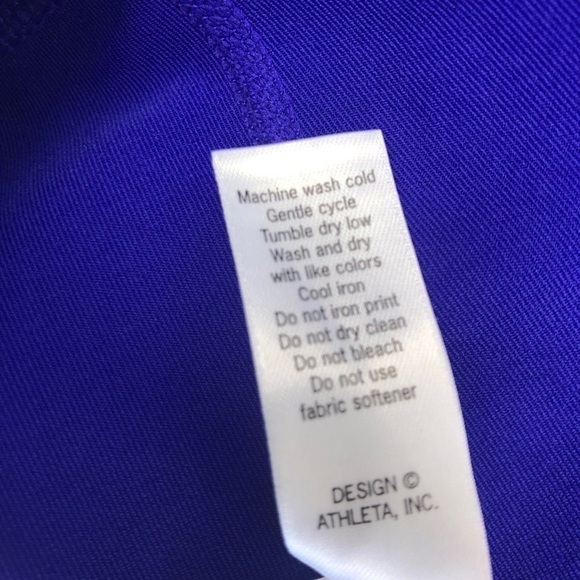 Athleta Mesh Solar Leggings tall size small gym workout - Picture 14 of 14